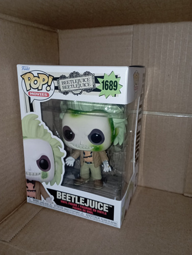 Funko Pop! Beetlejuice #1689 Movies Terror Horror Halloween (Usado)