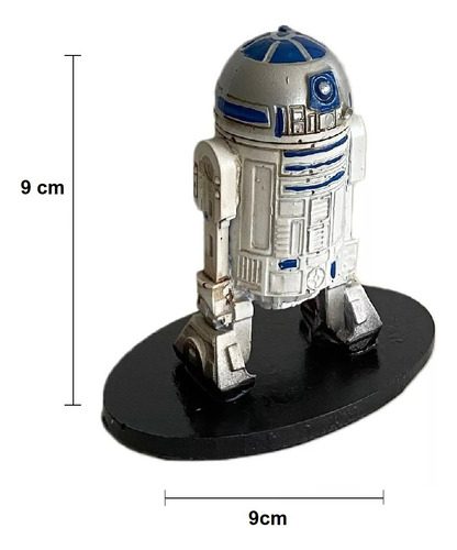 Kit R2d2 E C3po Droid Boneco Action Figure Estatua Star Wars