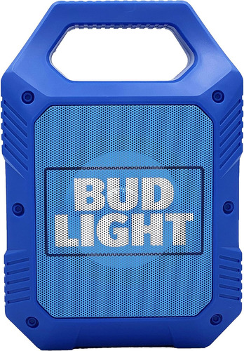 Bud Light Altavoz Inalámbrico Bluetooth Portátil Con Ilumina Color Color: Brote Azul Claro 110v