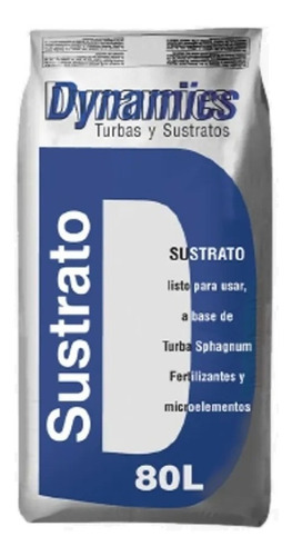 Sustrato Dynamics 3 80 Litros Premium Klasmann Ts3 Envios