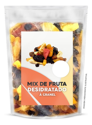 Mix De Frutas Desidratada Sem Açúcar 1kg - Mix Completo