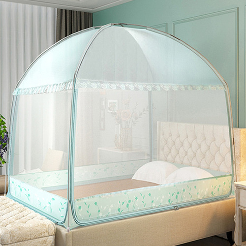 Mosquitera Individual Red De Cama Plegable Con Fondo, Akiky