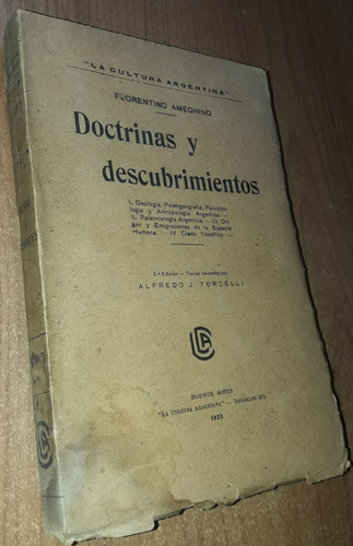 Doctrinas Y Descubrimientos     Florentino Ameghino
