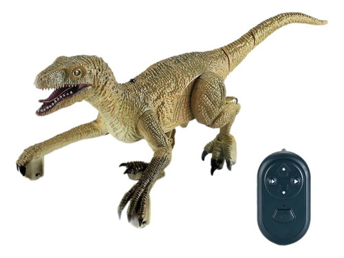 Dinosaurio Juguete Control Remoto Camina Luz Sonidos Rugido