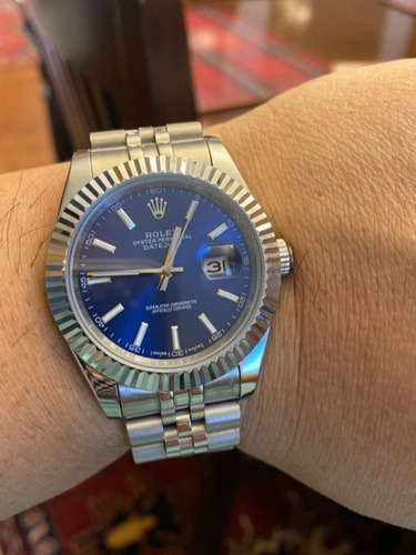 Relogio Rolex Mecanico Automático Datejust