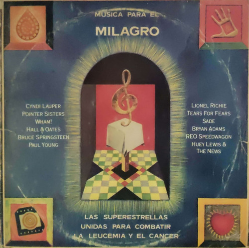 Disco Vinilo Musica Para El Milagro Compilado Lp Lamdisc