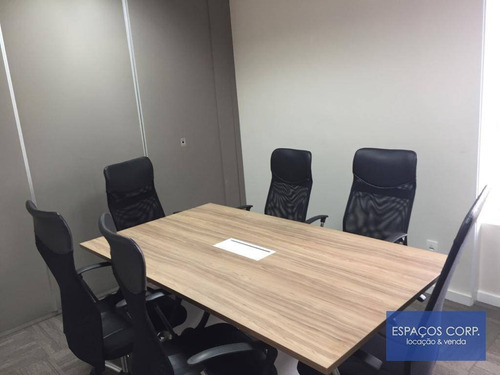Imagem 5 de 21 de Conjunto Comercial Mobiliado, Para Alugar, 220m² - Brooklin - São Paulo/sp - Cj2306