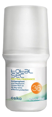 Desodorante Antitranspirante Total Sec 36h Rollon Esika 50ml