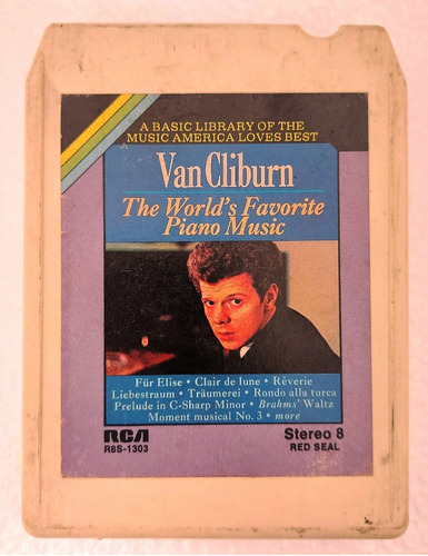 Van Cliburn - The World's Favorite Piano Music  8-tracks