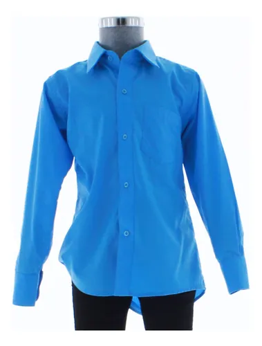 Camisa azul turquesa new arrivals