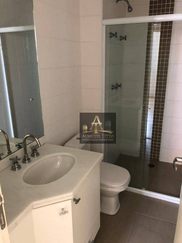 Excelente Apartamento Para Locação No Condomínio Jardim De Monet - Alphaville - Confira! - Ap2960
