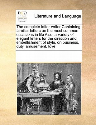 Libro The Complete Letter-writer Containing Familiar Lett...