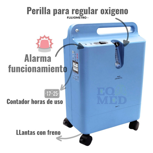 Concentrador De Oxígeno Philips Respironics 5litro Everflo
