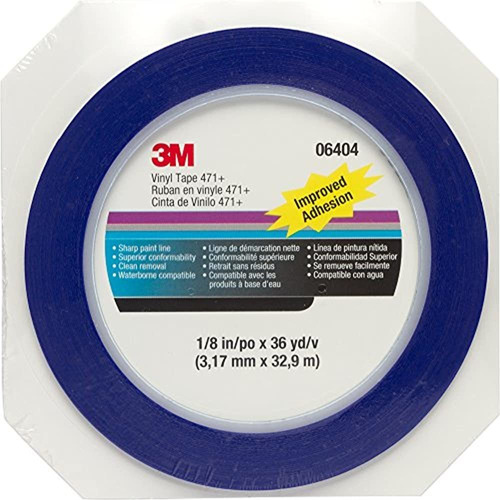 Cinta De Vinilo 3m 471 Pn6404 18 X 36 M Paquete De 1