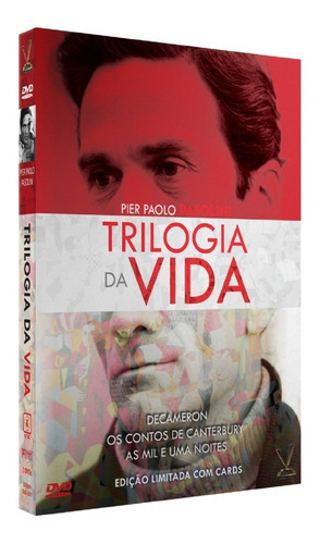 Trilogia Da Vida Pasolini - Box 3 Filmes - Original Lacrado