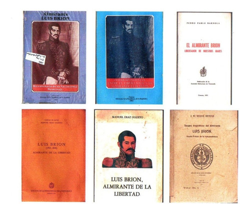 Almirante Luis Brion Biografia Genealogia Lote De Libros (Usado)
