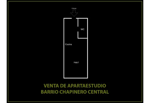Venta De Apartaestudio En Chapinero Central