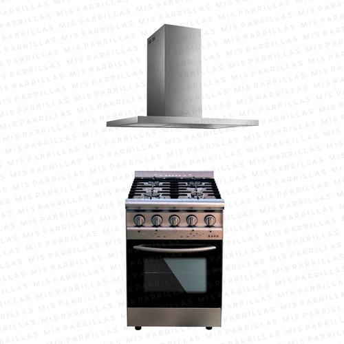 Combo Cocina Saho Jitaku 550 Visor + Campana Tst Atuel 60 - Envio Gratis