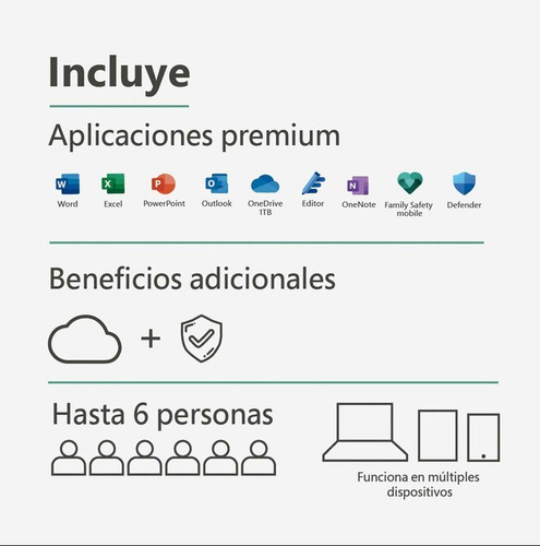 Microsoft Office 365 Family 12 Meses Digital