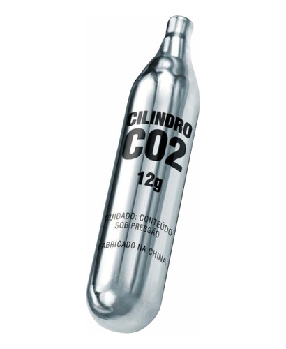 20x Cilindro Co2 12g Alta Pressão Bbs Airgun Airsoft