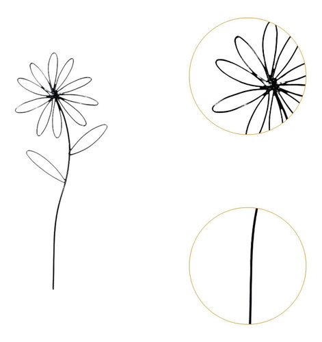 Forma De La Flor De La Planta Soporte De Trepaper Enrejado S
