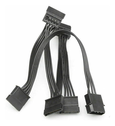 3 Cables De Fuente De Alimentación De 4 Pines Ide A 5 Puerto