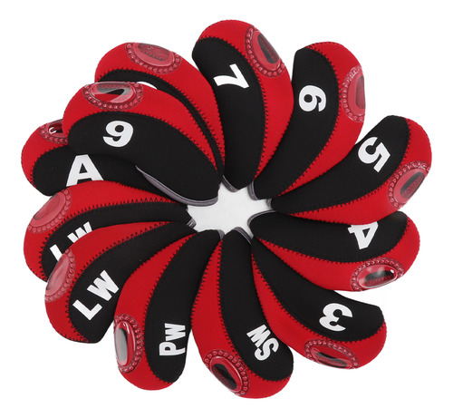 Juego De Fundas Para Cabezales De Golf, 12 Unidades, Fundas