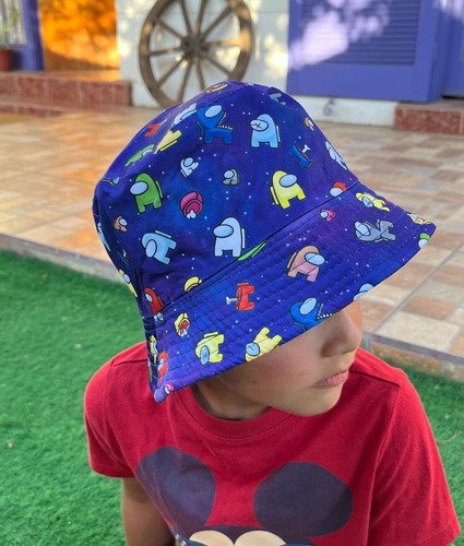Imagen 2 de 3 de Sombrero Among Us Para Niños