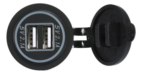 5v/4.2a 12v Cargador Usb Dual Toma De Corriente Impermeable