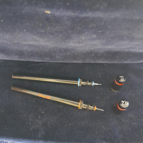 2 Estilografo Rotring Variant , Punta 0.4 Y 0.5 Completo (Usado)