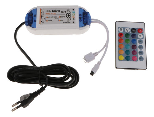 Led Integrado Rgb Power Controller 5a + Rgb Strip Light