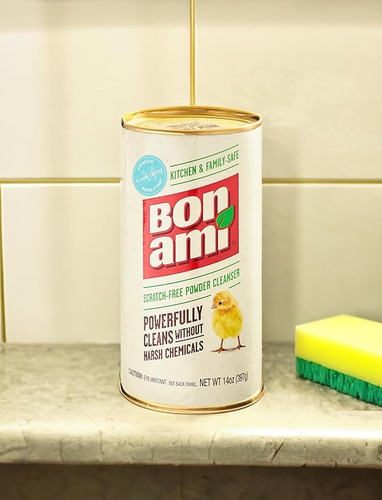 Bon Ami Limpiador Multiusos Pulidor Cocina Baño Utensilios
