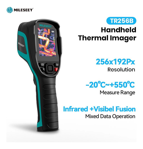 Câmera Térmica Mileseey Tr256b -20°c +550°c Profissional
