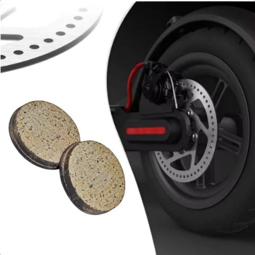 Par Pastilha Freio Disco Patinete Elétrico Compativel Foston