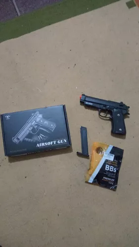 AIRSOFT POR MENOS DE 100 REAIS !!! * BERETTA 90 TWO ARSENAL RIO* 