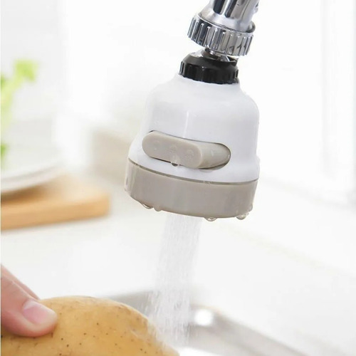 Imagen 3 de 10 de Boquilla Para Grifo Lavaplatos Cocina Regulable 3 Intensidad