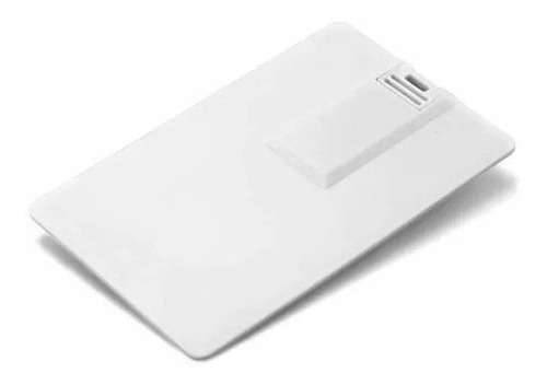 12 Pen Drive Pencard 8gb Cartão Branco Pen Card