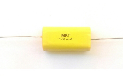 Filtro Amarillo Para Tweeter Y Driver 4.7uf X 250v