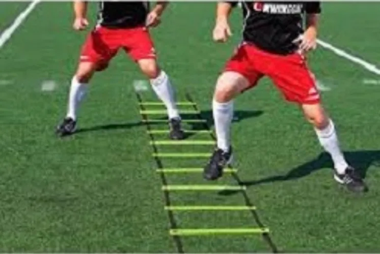 Set Kit De Entrenamiento Futbol N°2 Escalera + Vallas + Trineo + Tabla Freeman + Conos + Pizzarra + Silbato