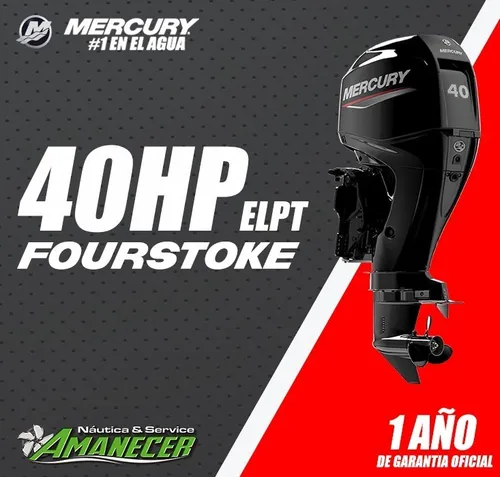 Motor Mercury 40 Elpt Efi 4t ¡entrega Inmediata!
