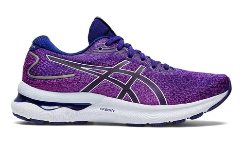 Tenis Running Asics Gel nimbus 24 Morado Mujer 1012b201.500