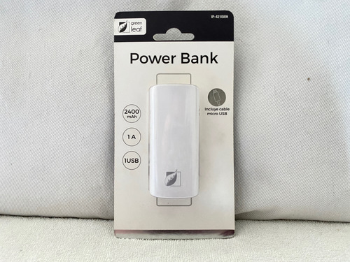 Power Bank Green Leaf 2400 Mah Mod 4210wh