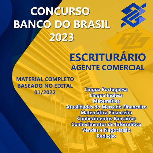 Kit 2 Apostilas Banco Do Brasil Teoria E Questão 2023 Pdf 