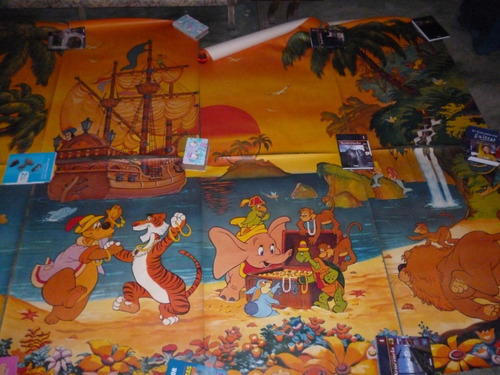 Papel Tapiz Foto Mural Personajes Disney Grande