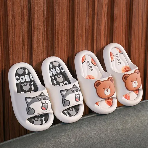 Zapatillas Caseras Con Personajes De Dibujos Animados Para N