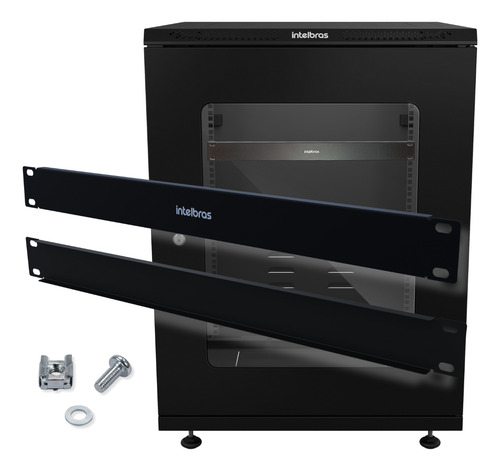 Frente Falsa Intelbras Ff1u Painel Fechamento Rack Servidor