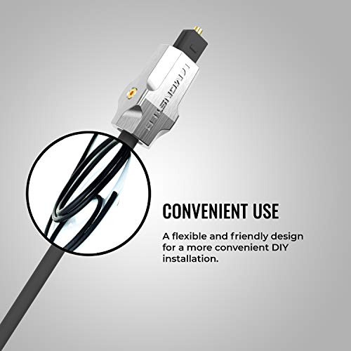 Monster M-series 1000 Fiber Optical Digital Audio Cable Tosl