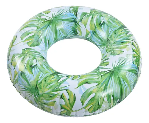 Patrón Inflable De Hojas De Natación Para Niños Y Adultos