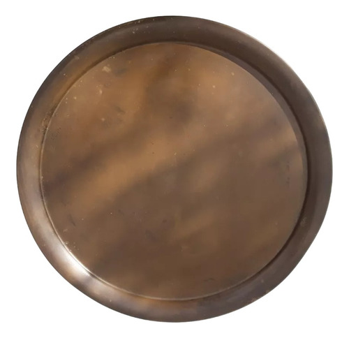 Plato - Bandeja De Bronce De 33,5 Cm