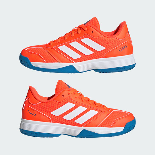 Zapatillas Ligra 8 De Cancha Cubierta Para Niños Jr9299 Adid